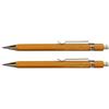 Koh-i-noor Matita portamine in metallo, Set di 2 matite corta, mina 2 mm colore: giallo
