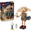 LEGO Harry Potter 2 in 1 Dobby l'Elfo Libero Giocattolo - Modello Trasformabile in Kreacher - Decorazione per Cameretta Fai da Te - Regalo per Bambine e Bambini da 8 Anni in su e per i Fan - 76469