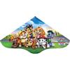 Günther Flugspiele 1281 - Aquilone monofilo PAW Patrol Adventure, ca. 98 x 53 cm, aquilone per bambini in robusto film PE, per bambini a partire dai 4 anni, con maniglia e cordino inclusi