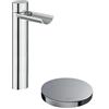 Bellosta 01-8105/C Miscelatore Monoforo Alto per Lavabo, Cromo