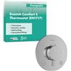 hansgrohe Ecostat Comfort S - Miscelatore termostatico incasso con combinazione di sicurezza, Rubinetto con blocco di sicurezza (SafetyStop) a 40° C, Termostato, 2 utenze, cromo, 33718000
