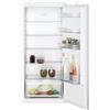 Neff KI1411SE0 - Frigorifero da incasso N30, frigorifero integrato senza congelatore, 122,5 x 56 cm, raffreddamento 204L, cerniera a traino, freshSafe, illuminazione a LED, EcoAirflow, ripiani in