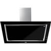 TEKA Cappa aspirante decorativa verticale 90 cm, connessione Wi-Fi, touch control, funzione hobtohood, motore ecopower, estrazione perimetrale, 3 velocità + 1 intensiva, colore bianco, modello DLV