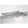 Zanussi ZHP60350SA cappa aspirante 360 m³/h Cappa aspirante a parete Argento C - Cappe (360 m³/h, Aspirante/Filtrante, D, E, D, 68 dB)