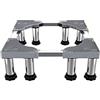 AFQBOEQXY Base regolabile for lavatrice, asciugatrice, frigorifero, lunghezza 42-66 cm, larghezza 18-22 cm, altezza(8legs)