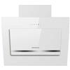 INFINITON ELECTRONICS Infiniton CMPTRAL-81 W, Bianco, 80 cm di larghezza, 800 m3/h, 253 W, 2 motori, 2 luci LED, filtri in alluminio a 5 strati