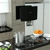 Rantry Cappa da Cucina ad Isola Sospesa LCD Sensore in Vetro Temperato, Decorazione da Mobili, Mobili da Interni/Esterni per Soggiorno Ufficio