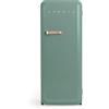 CREATE / RETRO FRIDGE 150 ROSE GOLD/Frigorifero verde salvia con maniglia oro rosatoe congelatore 281L / 102W, 150cm, 3 ripiani, regolatore di temperatura, portabottiglie, 60x60x150cm