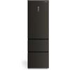 CREATE / FRIDGE STUDIO COMBI PRO FLEX 401 / Frigorifero stile Italian 401L nero / 60 x 63,8 x 190,9cm / No frost,Space Pro e Care+, modalità vacanze, touch elettronico, 158W