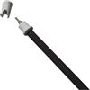 YINZHD Tubo riscaldante in ceramica a infrarossi for sauna, testa da 3 cm, 110/220 V, elemento riscaldante for sauna a infrarossi lontani, corpo nero(300pcs)