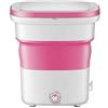 MUVLUX Lavatrice Pieghevole Lavatrice Portatile - Mini Lavatrice Pieghevole, lavatrici compatte for Piccoli Oggetti, 2 in 1 (Grande capacità) (Color : C)