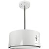 GURARI Cappa da Cucina a Isola Gurari GCH I 237 · 50 cm · Bianca · Aspirante 860 m³/h · 3 Livelli di Potenza · Illuminazione LED · Timer · Ricircolo con Filtri