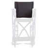 p age Schienale di ricambio 43 cm Compatibile con Sedia a rotelle Carrozzina Pieghevole Moretti SKINNY CP620