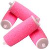 IMKRC Testine di ricambio per lima elettrica, compatibili con lima Scholl Express Pedi, extra grossa, regolare e liscia (rosa liscia, 4)