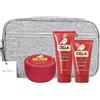 yeshi SET BARBA: BALSAMO DOPOBARBA 100ML+ GEL PRE BARBA 75ML+ CREMA ALL'OLIO DI MANDORLE 150ML+ POCHETTE MELISSA