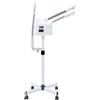 TTISJHK Vapore viso nano ioni con spray caldo e freddo, luce LED e lente d'ingrandimento, regolabile in altezza 85-121 cm, serbatoio dell'acqua da 1000 ml, dispositivo professionale per la cura della pelle