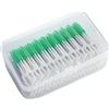 FJOADNVM Scovolini 40/120 pezzi Spazzolino interdentale in silicone for pulire le fessure dei denti Stuzzicadenti dentali(Green 120Pcs)