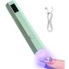Generico Lampada per unghie UV, lampada gel UV,Piccola lampada polacca per gel UV leggera - 2 timer, asciugacapelli ricaricabili a LED per estensione per unghie rapida, uso domestico e di viaggio