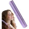 Generico Spazzola Piastra per Capelli Senza Fili Ricaricabile - Piastra Portatile con Pettine per Styling e Lisciatura | Per Donne con Design Pratico e Rapido