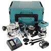 Makita DRT 50 rf1j x2 18 V batteria agli ioni di litio motore brushless multifunzione fresa, in Makpac con fresatura moduli + 1 X 3,0 batteria + caricatore
