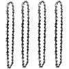 OZLCUA Catena Per Motosega 1/2/3/4 pezzi 12 pollici sega a catena 44DL 22 taglierina 3/8 LP .050 parte catena in acciaio for sega elettrica utensile da taglio for legno da giardino Motosega (Color : 4x C