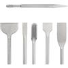 ZHaotn Set di scalpelli da 250 mm con gambo SDS Plus, punta for trapano elettrico, scalpello piatto, utensili for muratura for cemento, mattoni, pareti e rocce