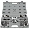 Lylithuif Set di matrici per maschiatura metrica M5 M16 Kit di utensili per filettatura a denti grossi e fini con accessori completi Costruzione in acciaio per cuscinetti di grado