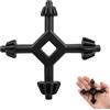 HX YUEGOUHUI Chiave per mandrino multifunzione 4 in 1 per trapano elettrico - Chiave per utensile elettrico in lega resistente per stringere e allentare le punte del trapano, chiave compatta per trapano portatile