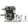 DORFEY Kit cilindro EC025 Assy 34mm adatto for Robin Subaru EC025G PST75H OHT750R 24.5cc tagliasiepi cilindro testa pistone