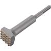 MUCKLILY Punta per Scalpello Elettrico per Muri in Cemento 16 Denti in Lega Resistente per Irruvidire Superfici e Rompere Pareti Utensile Versatile per Lavori di Piastrellatura e