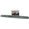 Sägenspezi Set di guide Solid Drive da 105 cm con 2 catene a mezzo scalpello da 3/8 135TG 1,6 mm adatto per Stihl MS362