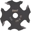 Freud 58-108: 9/16 profondità x 0,3 cm slot Four Wing Slotting Cutter