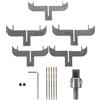 AUTSUPPL Set di Utensili per Fresatrice Cnc Punte da Trapano ad Anello in Legno Fresa per Braccialetti e Creatore di Anelli in Legno e Fai da Te