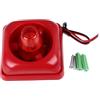EVTSCAN Allarme luminoso sonoro industriale Luci lampeggianti rosse ultra rumorose Sirena stroboscopica per ufficio scuola