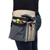 YUANZHOU Toolkit Dell'elettricista,Marsupio In Tela Multitasche Leggero da Esterno,Borsa per Attrezzi da Giardinaggio,Khaki