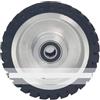 Generico Compatibile for 1 pezzo Dia.150mm * 50mm Ruota in gomma Smerigliatrice a nastro Contatto tenditore attivo 6 x2 Parte levigatrice(K150x50mm6202 15.875,90A hard)