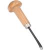 Hyuduo Scalpello per Intaglio del Legno, Materiale in Faggio e Acciaio, Sgorbia Dritta per Principianti e Professionisti della Lavorazione del Legno