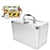 Candeon Cassetta degli Attrezzi -230 150 125mm Cassetta portautensili in Lega di Alluminio Cassetta per Strumenti Portatile