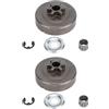 GTWSQQ Kit 2 set di pignoni for tamburo frizione adatti for motosega S=TIHL 017 018 021 023 025 MS170 MS180 MS210 MS230 MS250 1123 640 2003