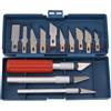 Hooleey Set di scalpelli da intaglio Utensili portatili per taglierina per lavorazione del legno con presa manuale in acciaio