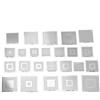 Generic Kit di Modelli Resistenti Al Calore per Stencil BGA Universali per Scheda Principale di Comunicazione per Professionisti 130 Pezzi