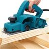 OUKANING Piallatrice Elettrica 800 W per Legno - 11000 UPM, 1 mm, Larghezza Pialla: 82 mm