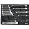 Wiha 30392 - Set di 31 chiavi a cricchetto, SAE e sistema metrico