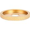cskky 1 pcs. Foro 20 mm Diametro 3 pollici/75 Disco abrasivo diamantato brasato a vuoto a secco con profilo a mezzaluna for marmo e granito .oth