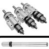 FTVOGUE Frampe in Acciaio in Acciaio per Trapano il Trapano Araborio di Collegamento Alto B10 per Accessori per il Tornio (Drill Chuck Connection Rod (Tipo B12))