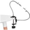 Haofy Morsetto per Stazione di Saldatura con Supporto per Ferro Elettrico Durevole con Bracci Flessibili, Ideale per Saldatura, Elettronica, Fai da Te, Comoda Clamp/Holder da Tavolo, Materiale di