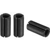 QUARKZMAN 3Pcs Adattatore Per Pinze 12.7mm (1/2) A 6.35mm (1/4) In Acciaio Al Carbonio Per Router Manicotto Di Riduzione Utensile Adattatore Di Conversione Per Lavorazione Del Nero