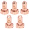Zoeyilan Plasma Torcia Torcia Pesa dell'ugello addensato Ottone Durevole SL60 SL100 5PCs pacco