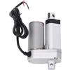 Baxnore Attuatore lineare elettrico di grado industriale 24 V CC in lega di alluminio corsa 25 mm 100 N spinta 40 mm/s velocità motore a movimento lineare per attrezzature automobi