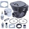 LIWaaGe Adatto for motoseghe Hus 351 350 346XP EPA 345 340 353 Kit cilindro pistone diametro 45 mm Valvola di riduzione della pressione Linea olio